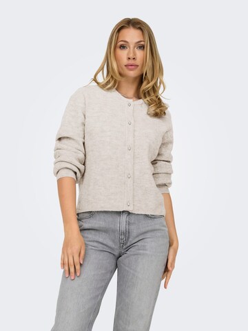Jaqueline de Yong Knit cardigan 'Lumi' in White