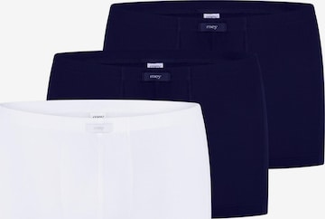 Mey Boxershorts 'Network' in Blau: Vorderseite
