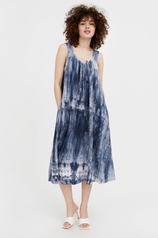 Finn Flare Sommerkleid 'Batikzauber' in Blau