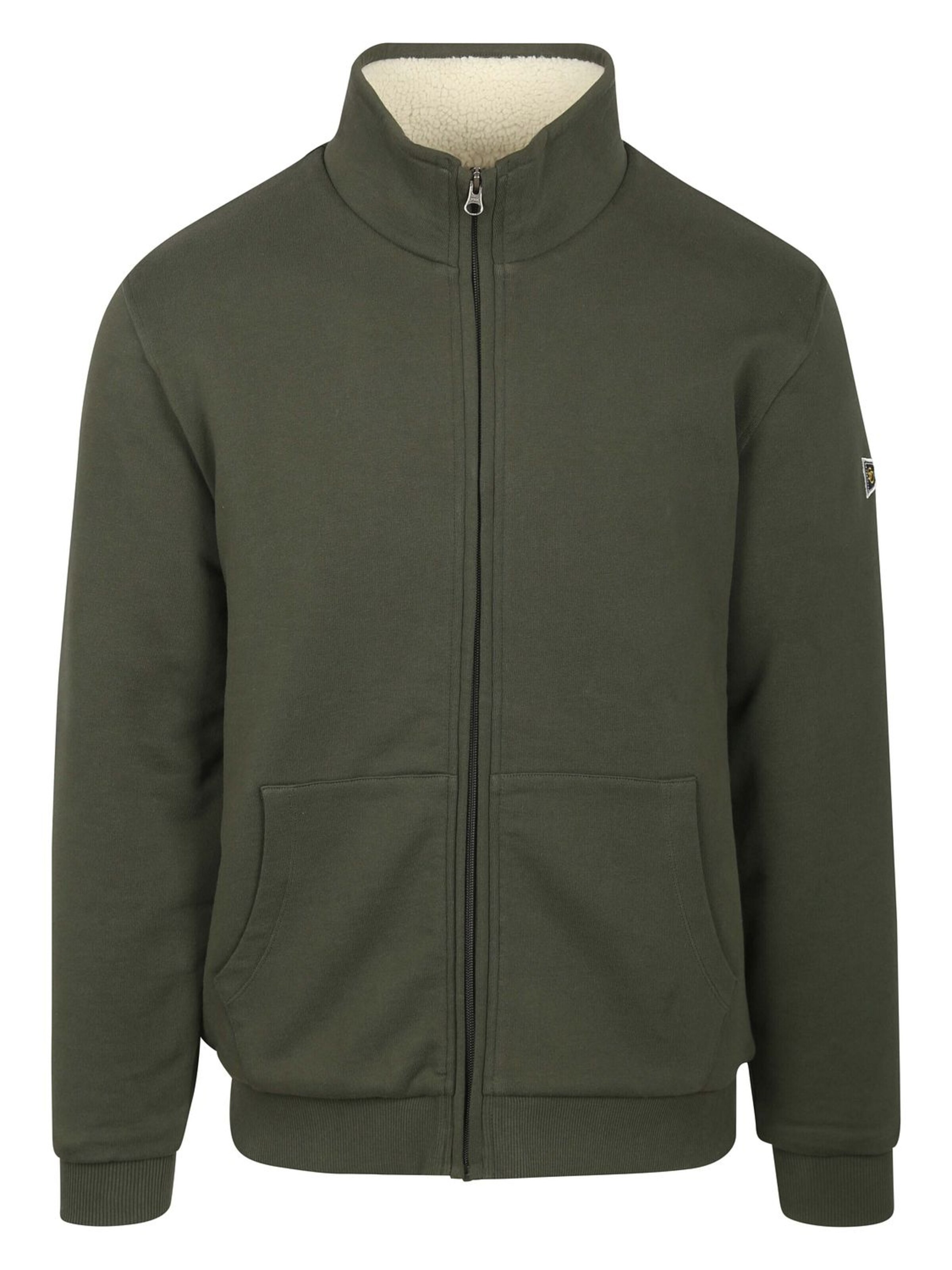 Steppin' out Between-Season Jacket in Green: front