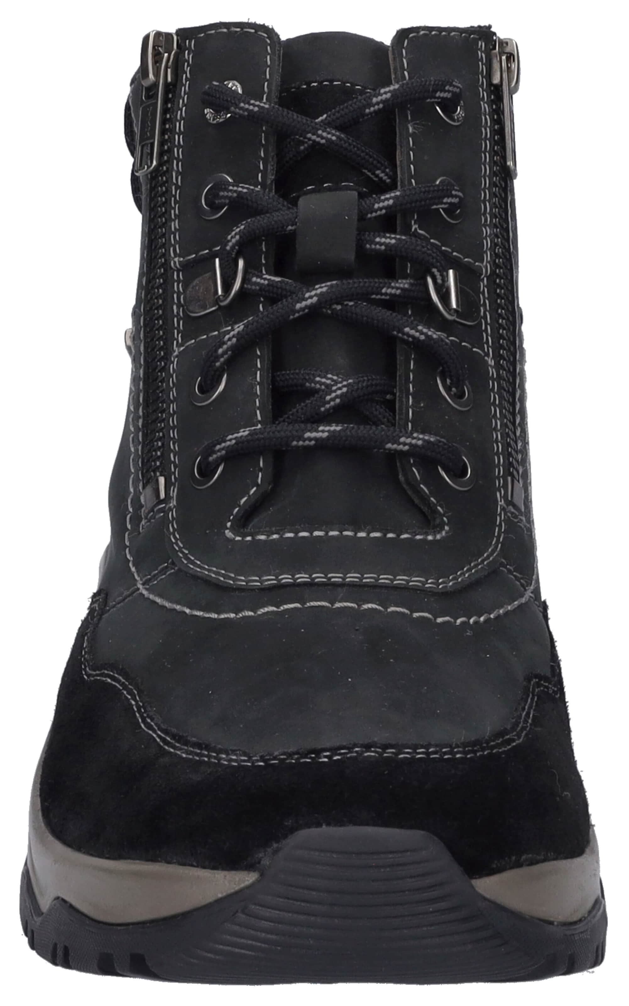 JOSEF SEIBEL Schnürboots in Schwarz