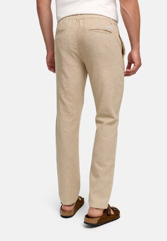 INDICODE JEANS Regular Chino 'Lino' in Beige