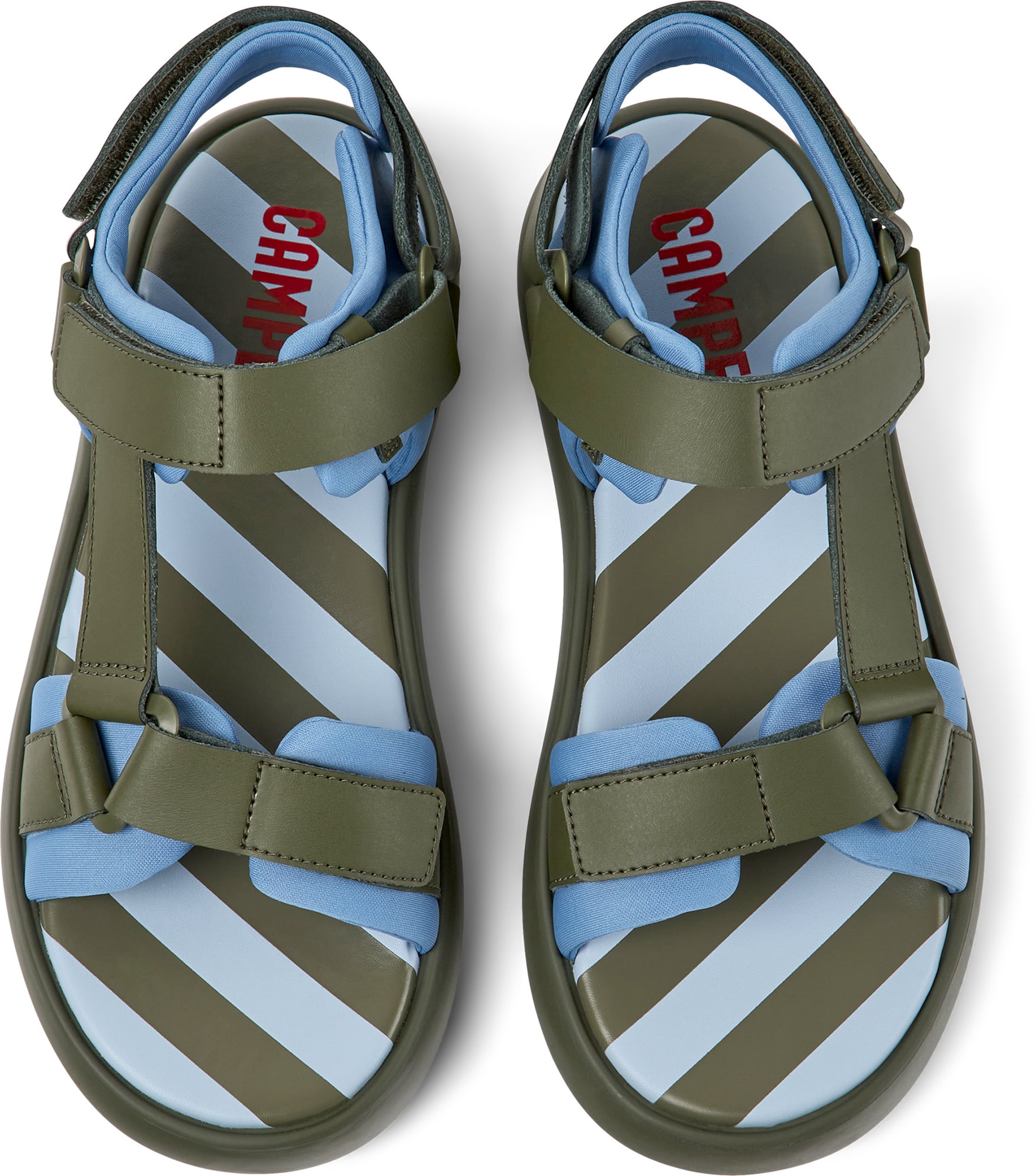 Sandalo 'Pelotas Flota' di CAMPER in verde