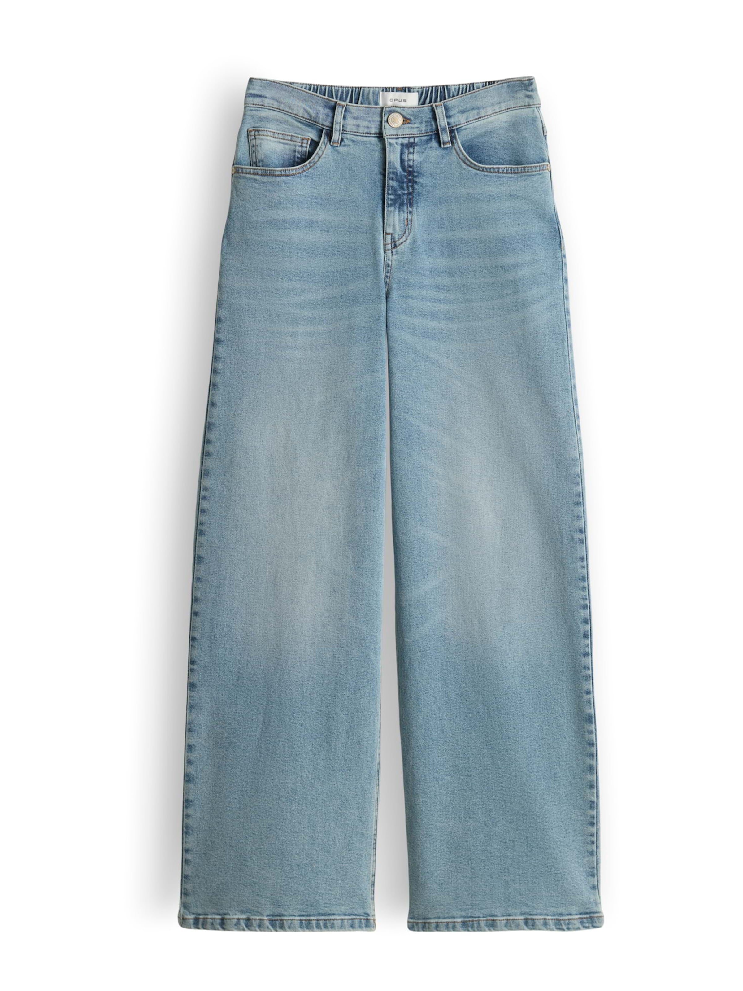 OPUS Wide leg Τζιν 'Miva' σε μπλε: μπροστά