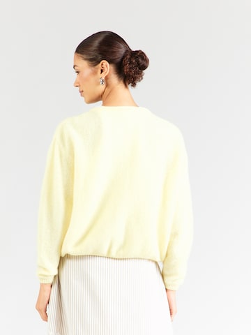 AMERICAN VINTAGE - Cárdigan 'VITOW' en amarillo