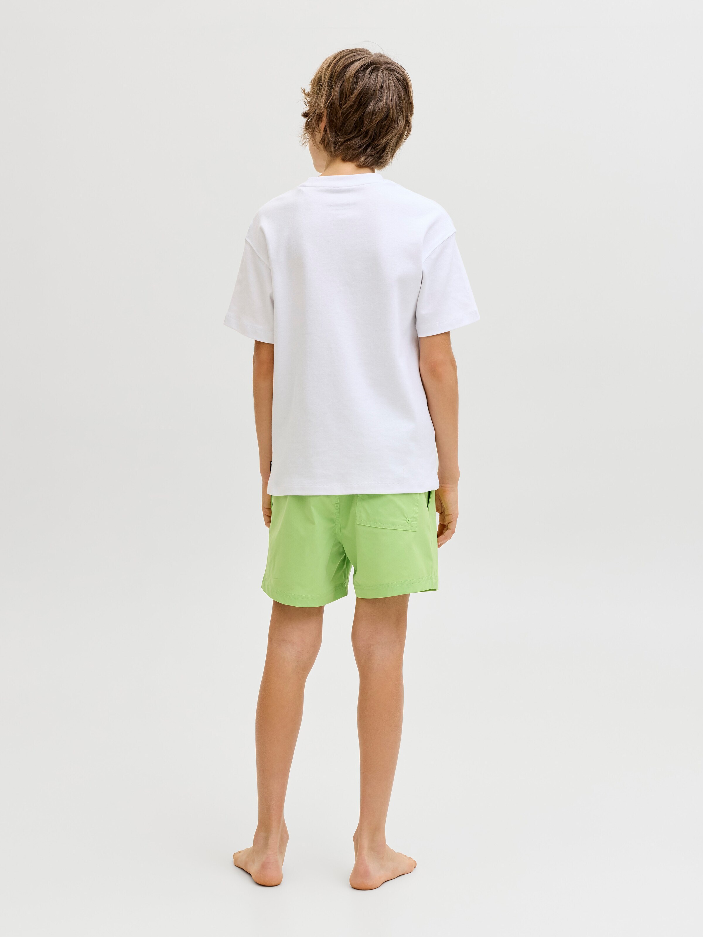 Jack & Jones Junior Badehose 'JPSTMaui Surf'‌ in Grün