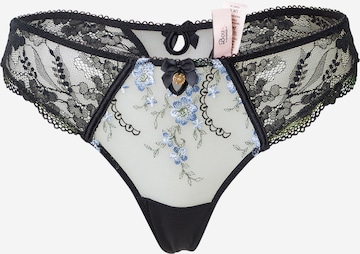 String Boux Avenue en noir : devant