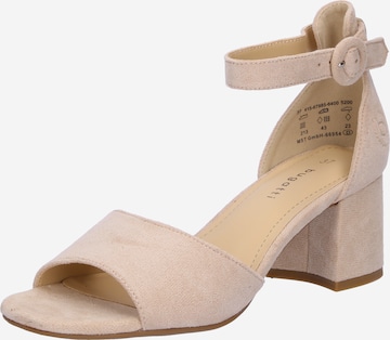 bugatti Sandals 'Vaiana' in Beige: front