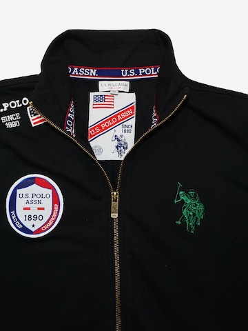 Giacca di felpa di U.S. POLO ASSN. in nero