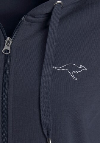 Veste de survêtement KangaROOS en bleu