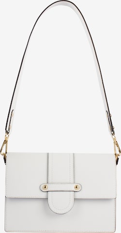 NAEMI Shoulder Bag in White: front