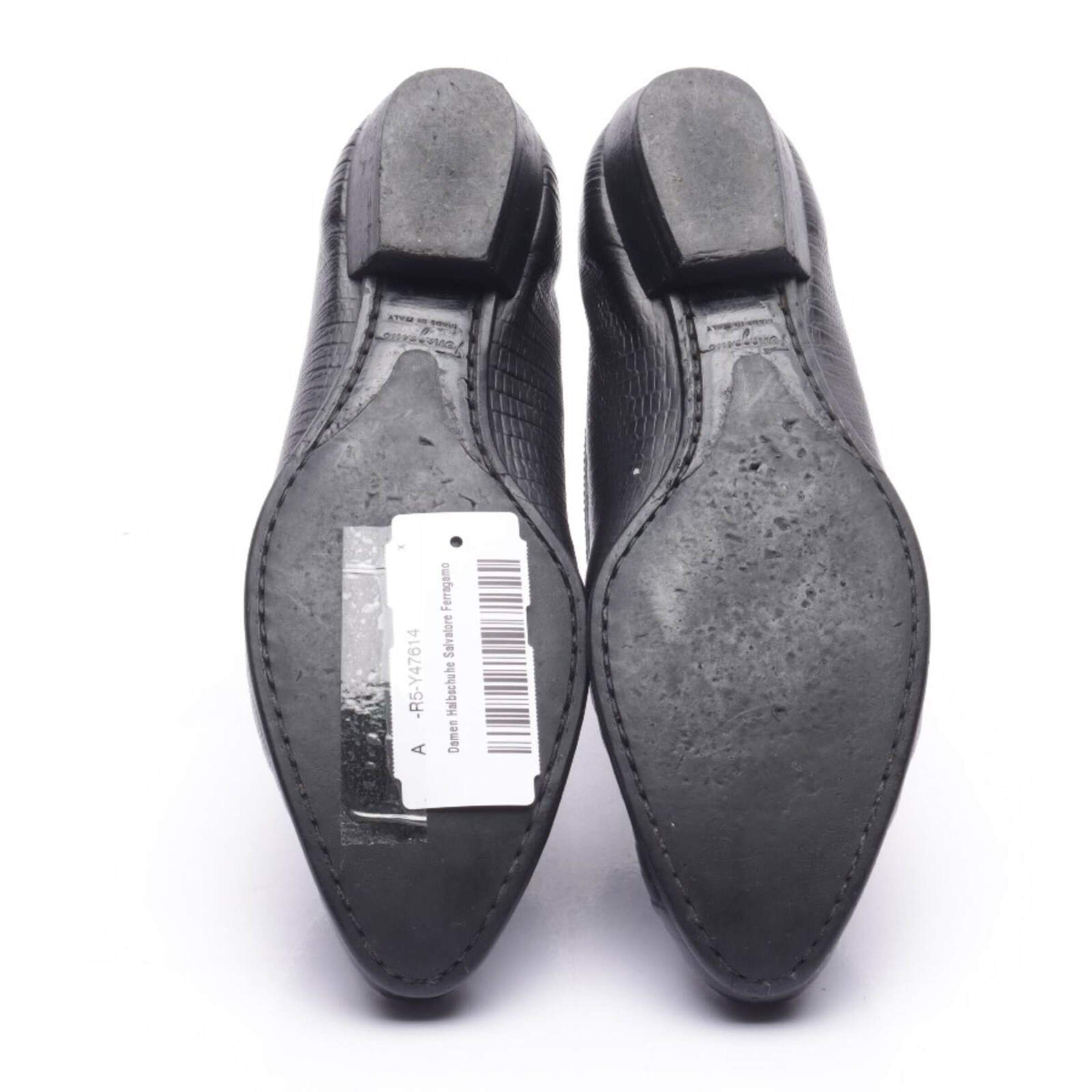 Salvatore Ferragamo Halbschuhe 36,5 in Schwarz