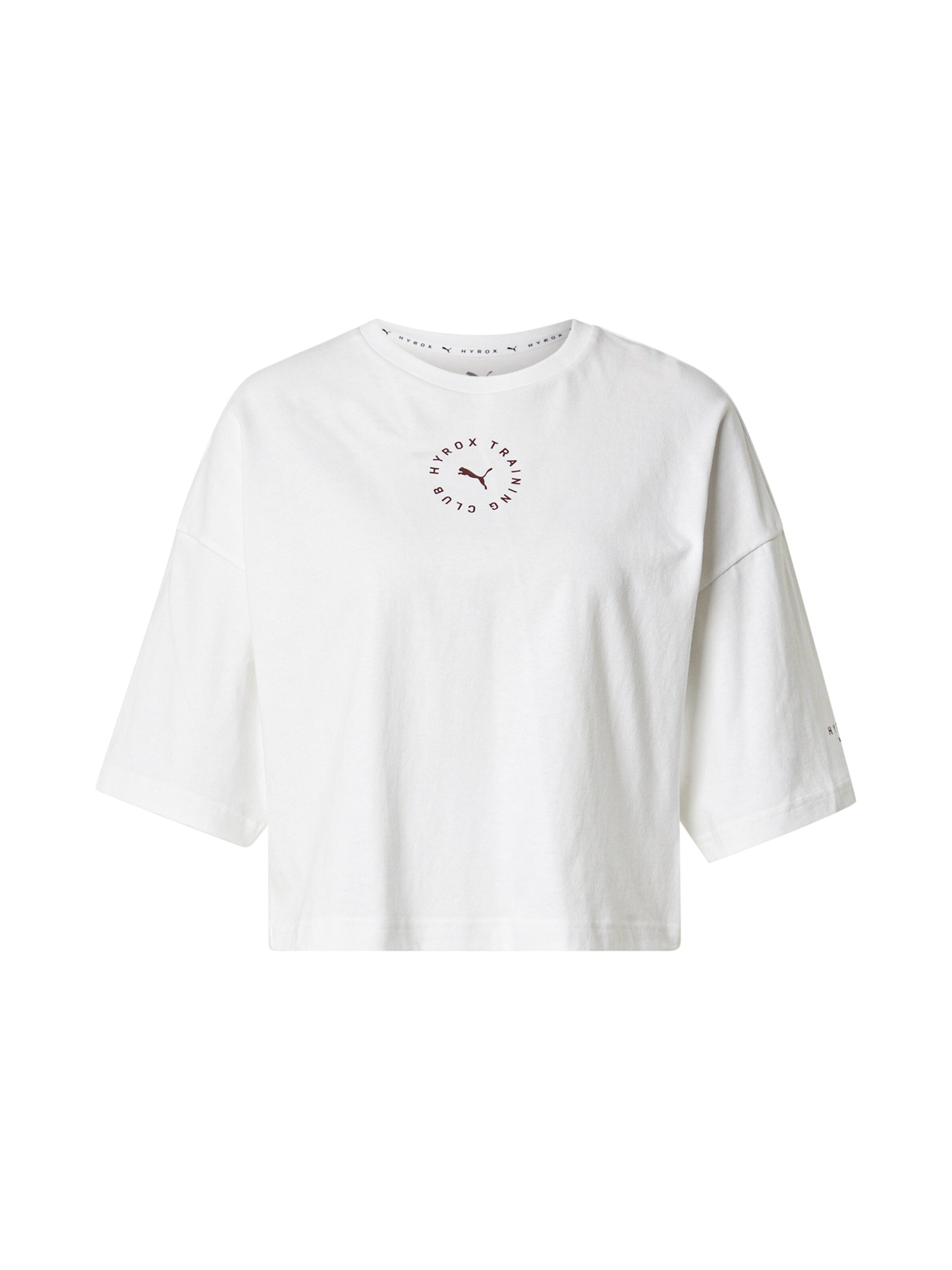 PUMA Functioneel shirt 'Puma x Hyrox' in Wit: voorkant