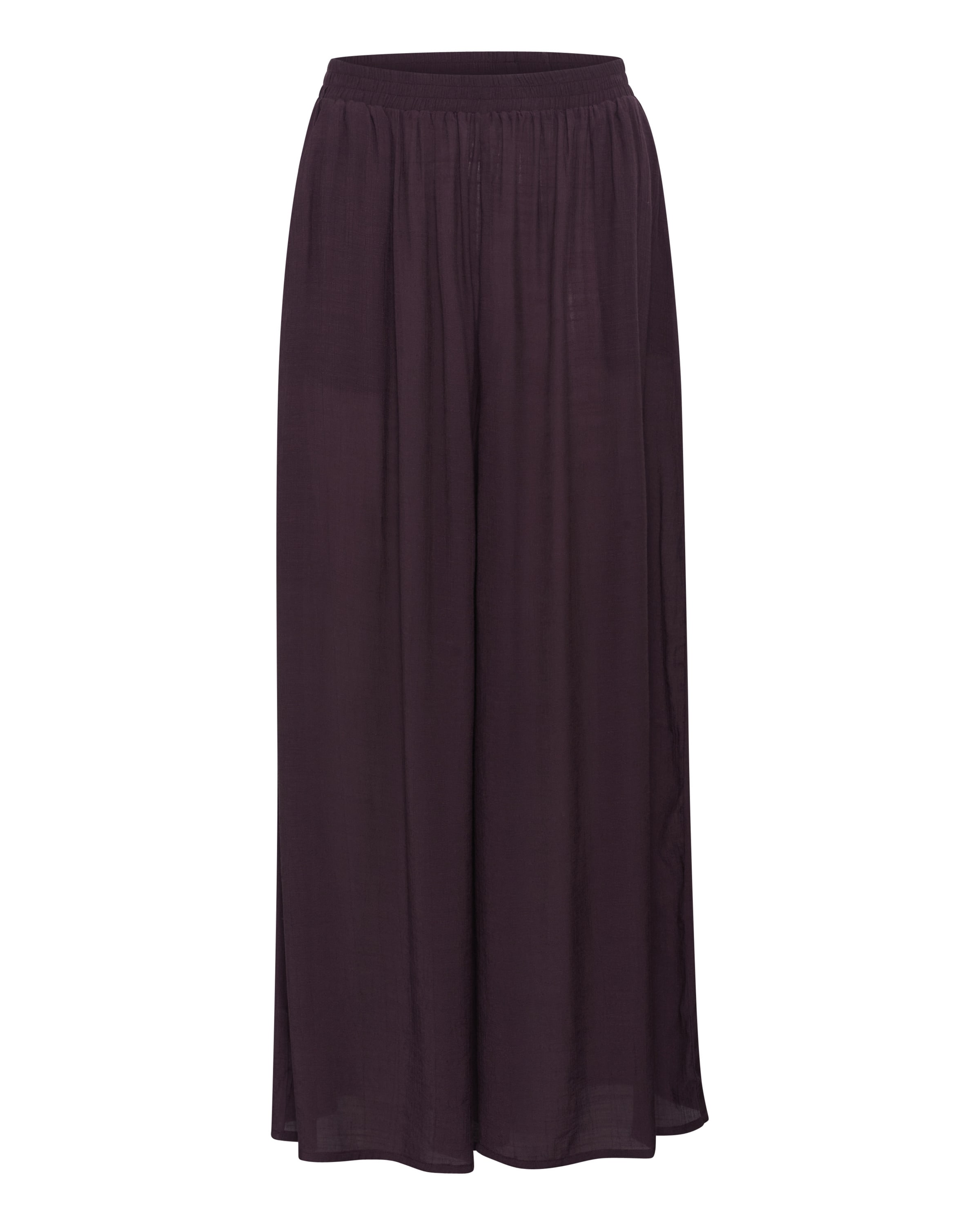 Kaffe Wide leg Pants in Purple: front