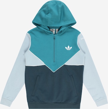 ADIDAS ORIGINALS Mikina 'Adicolor ' – modrá: přední strana