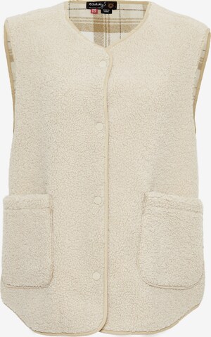 Gilet taddy en beige : devant