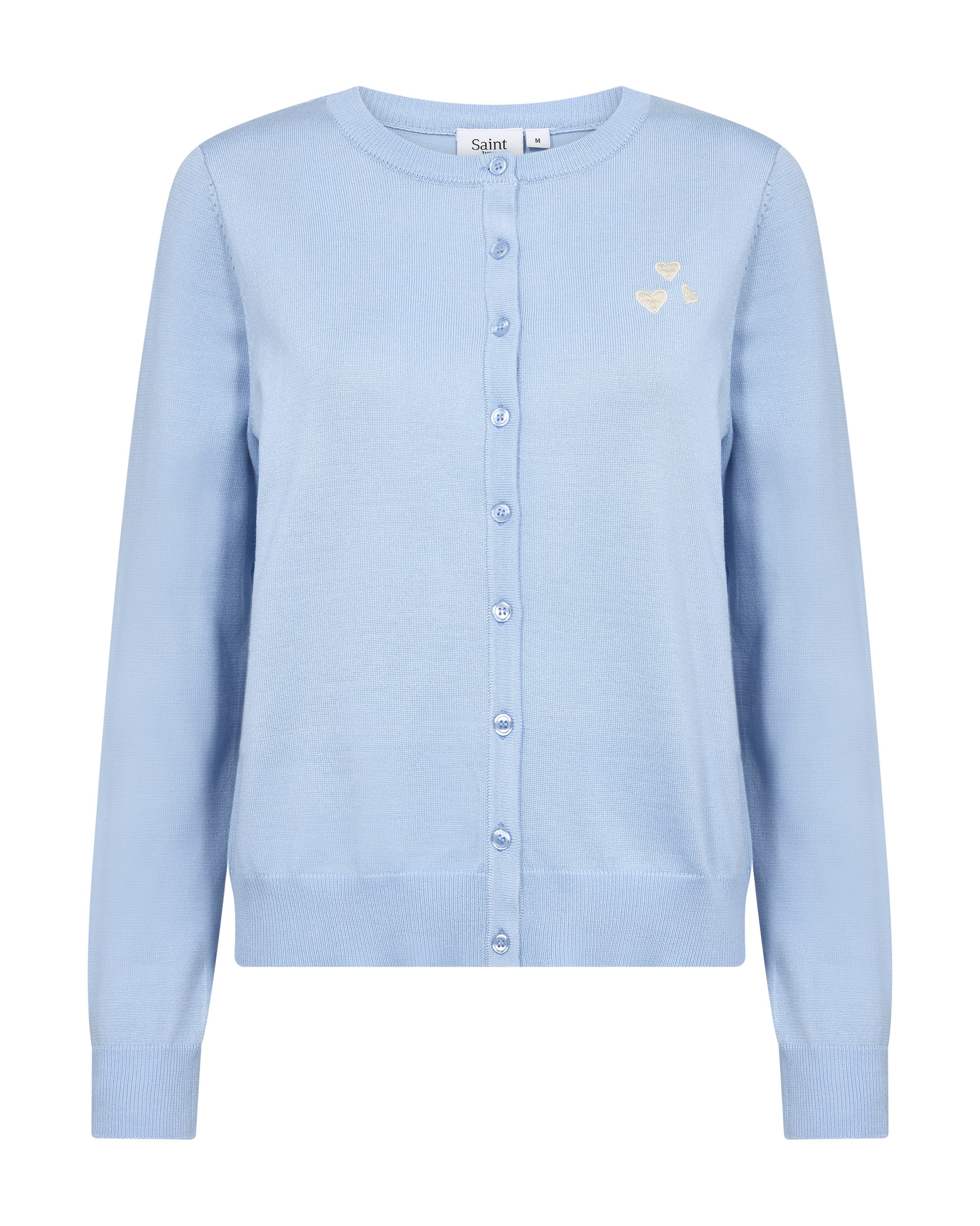 Cardigan 'Valentina' SAINT TROPEZ en bleu : devant