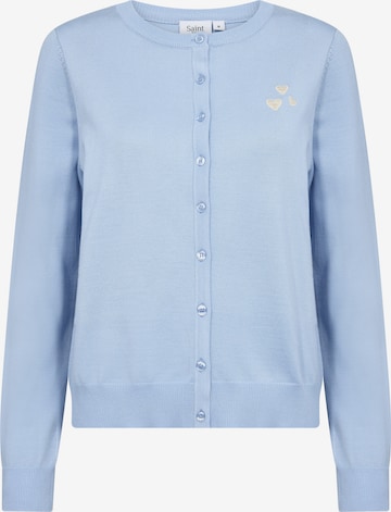Cardigan 'Valentina' SAINT TROPEZ en bleu : devant