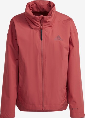 Veste outdoor 'Traveer' ADIDAS SPORTSWEAR en rouge : devant