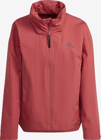 ADIDAS SPORTSWEAR Outdoor Jacket 'Traveer' in Red: front