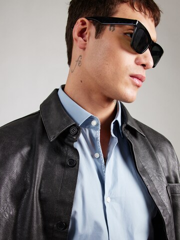 HUGO - Regular Fit Camisa 'Koey' em azul