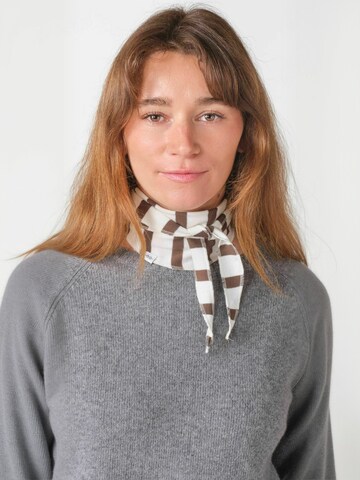 Klitmøller Collective Sjaal ' Mateo ' in Beige: voorkant