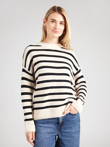 VERO MODA Sweater 'VMCalla' in Beige: front
