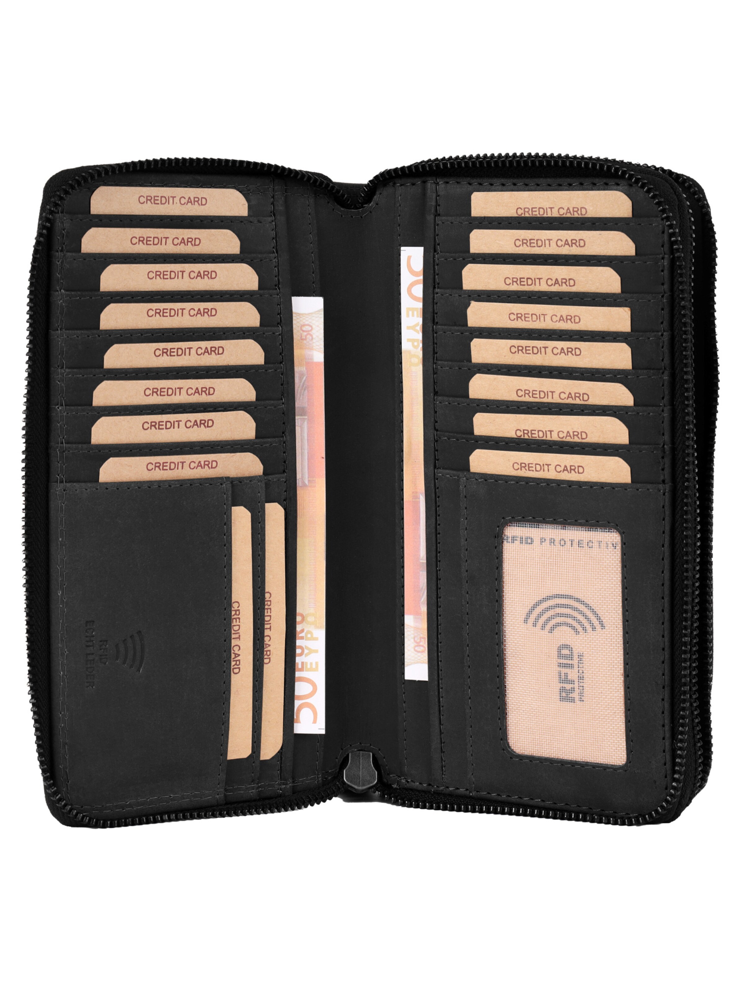 Benthill Wallet 'XXL' in Black