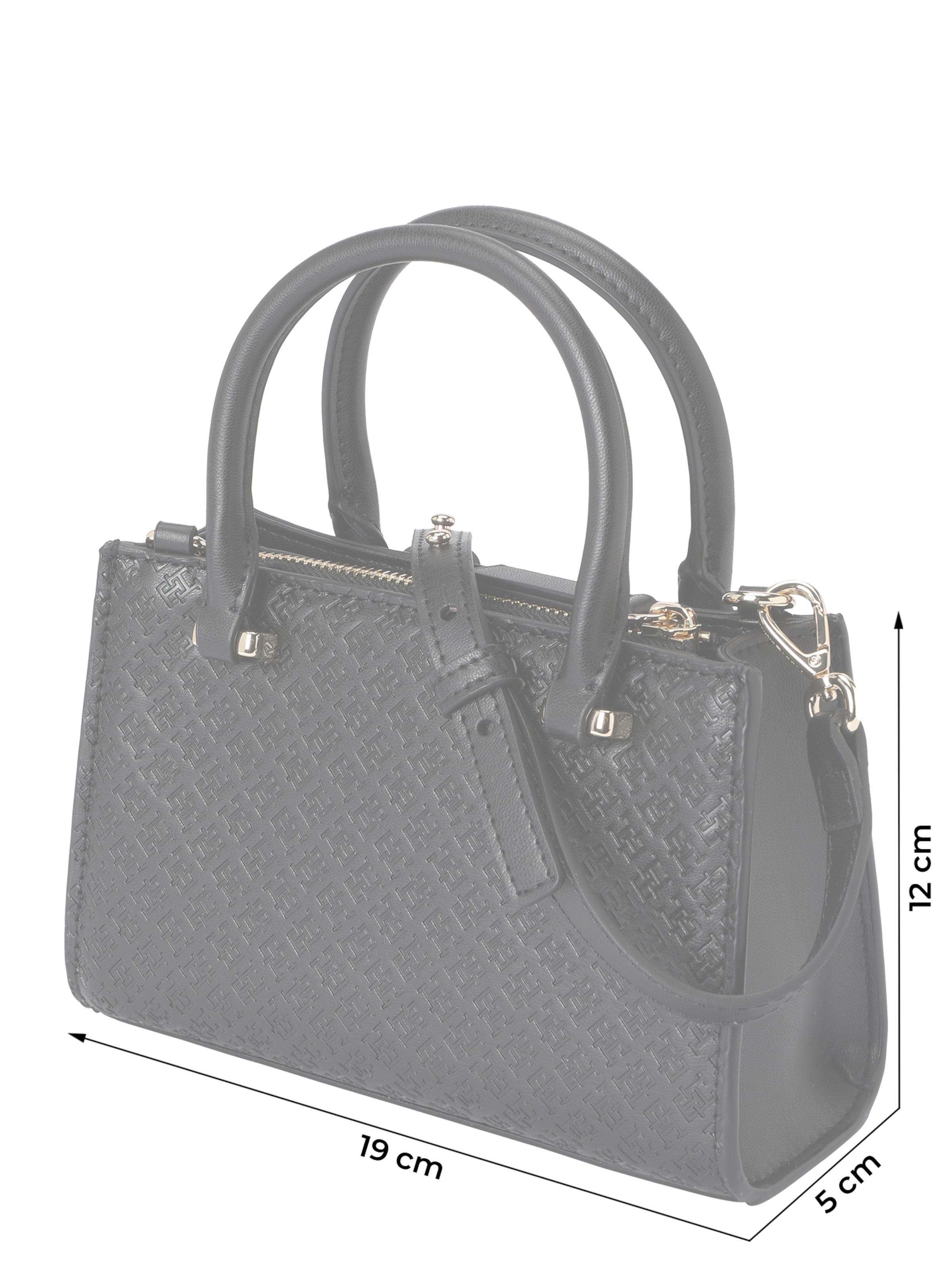 TOMMY HILFIGERTorba preko ramena 'ETERNITY' - crna boja