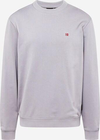 Sweat-shirt 'BALIS' NAPAPIJRI en gris : devant