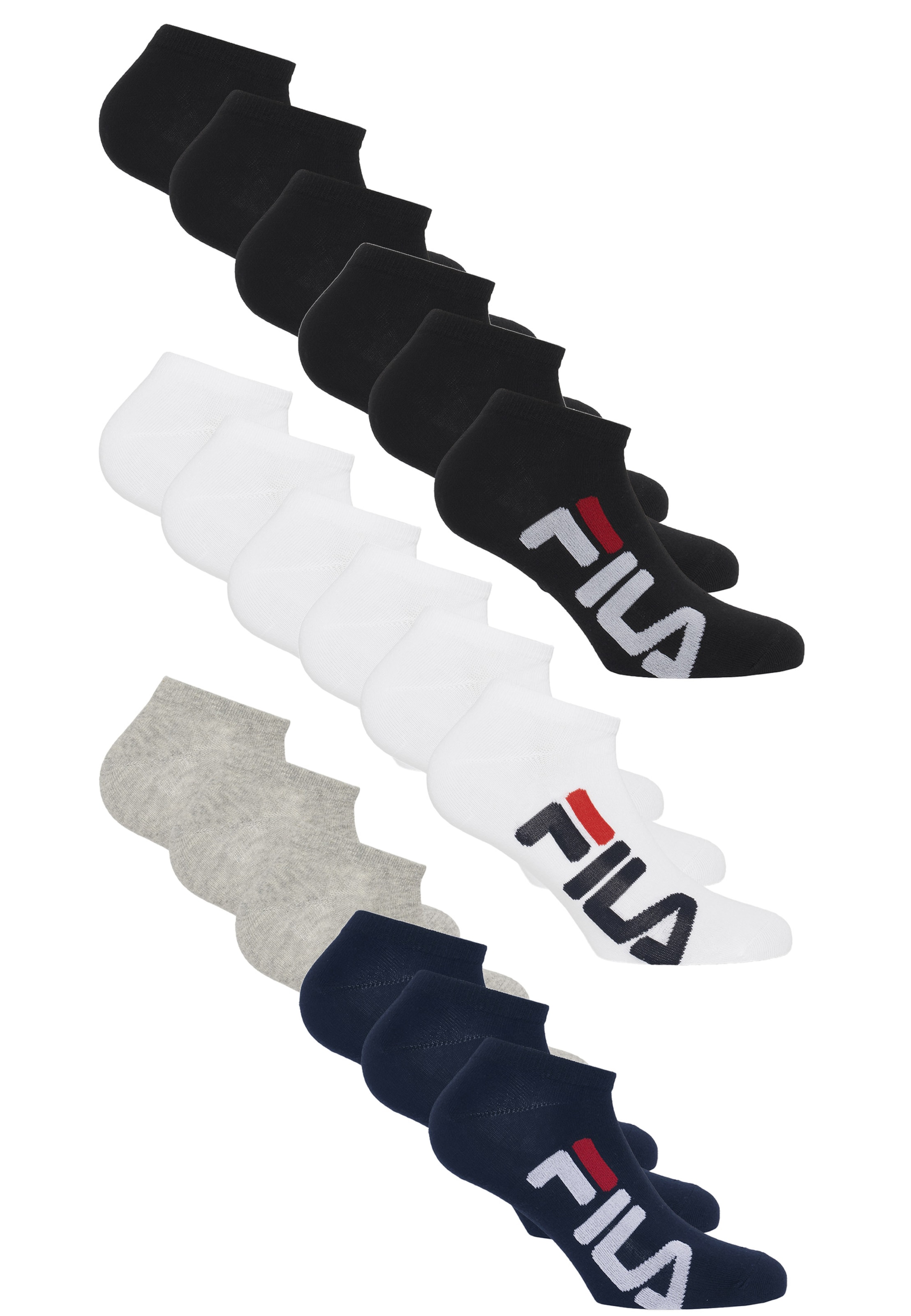 FILA Socks in Blue: front
