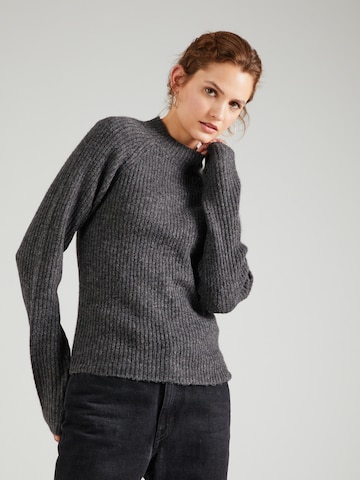 PIECES Sweater 'JUNA' in Grey: front