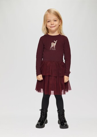 s.Oliver Jurk in Lila: voorkant