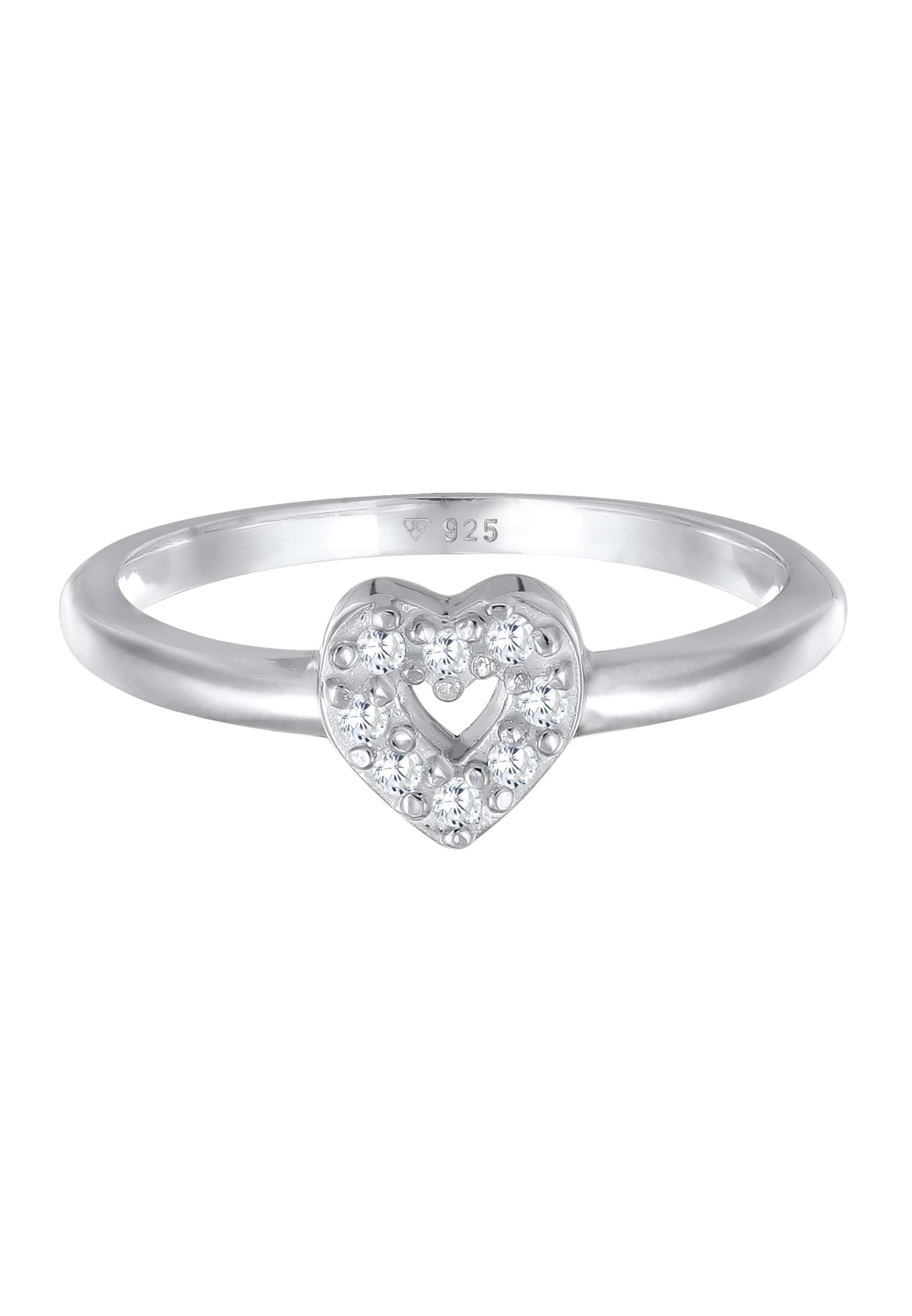 Bague ELLI en argent : devant