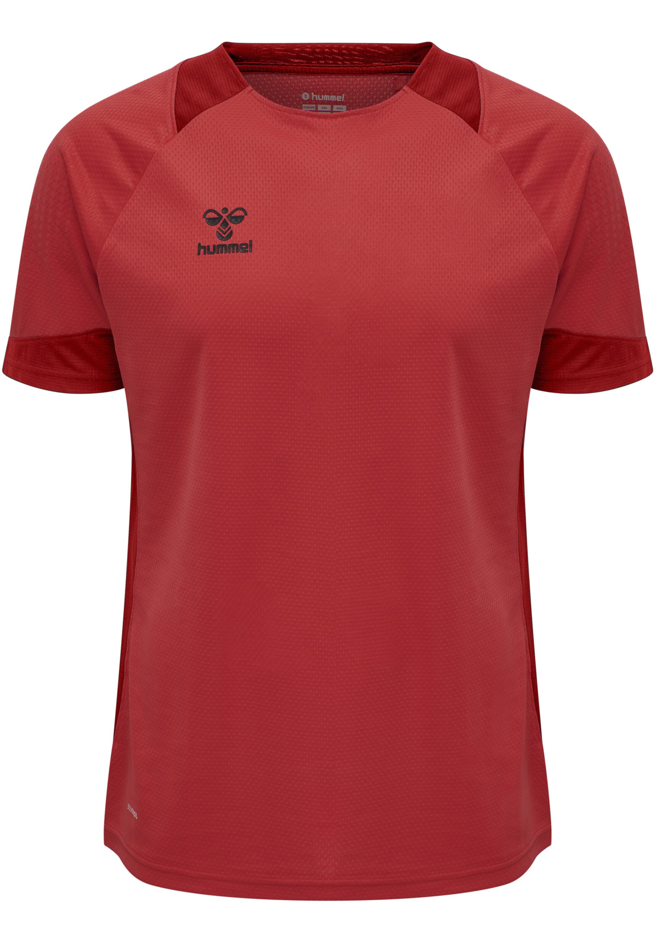 Hummel Fodboldtrøje i rød: forside