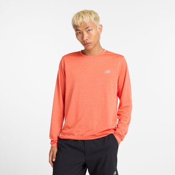 new balance Performance shirt in Red: front