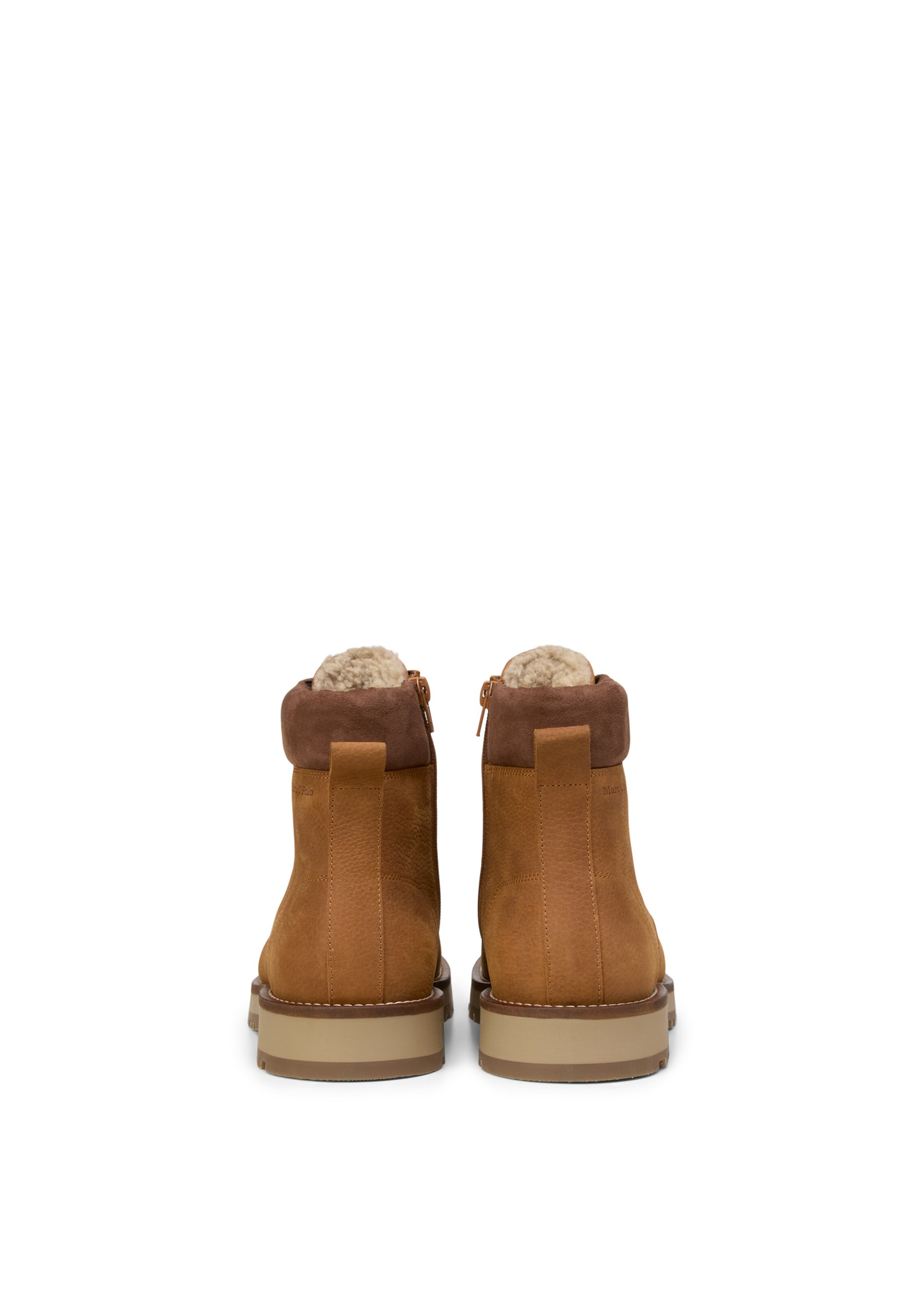 Boots stringati 'Jack' di Marc O'Polo in marrone