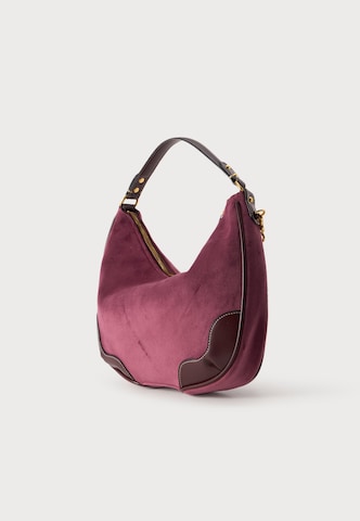 Juicy Couture - Bolso de hombro en lila: atrás