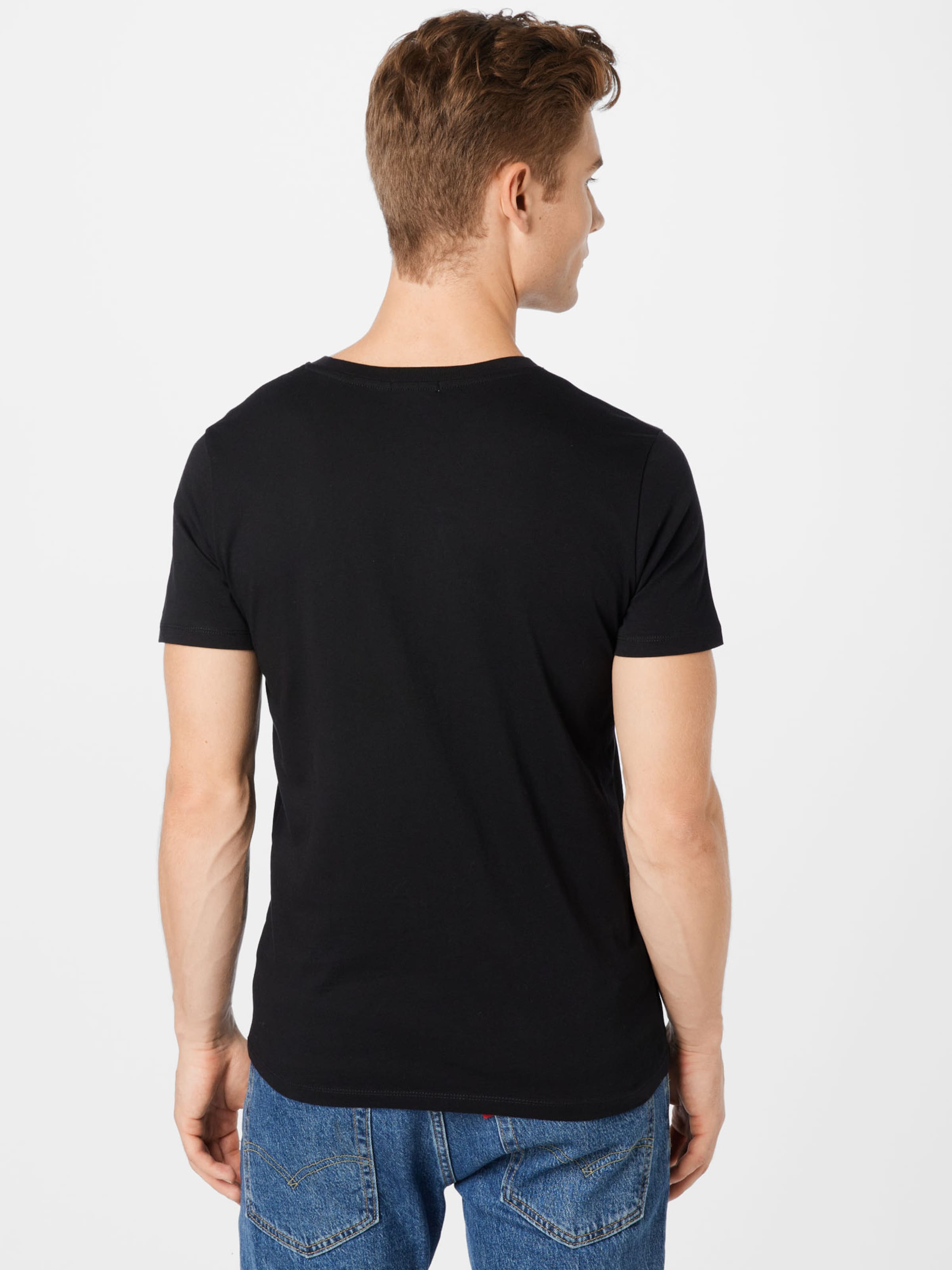 T-shirts et polos T-Shirt Whale GREENBOMB en Noir 