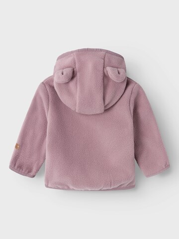 NAME IT - Casaco de velo 'Meeko' em roxo