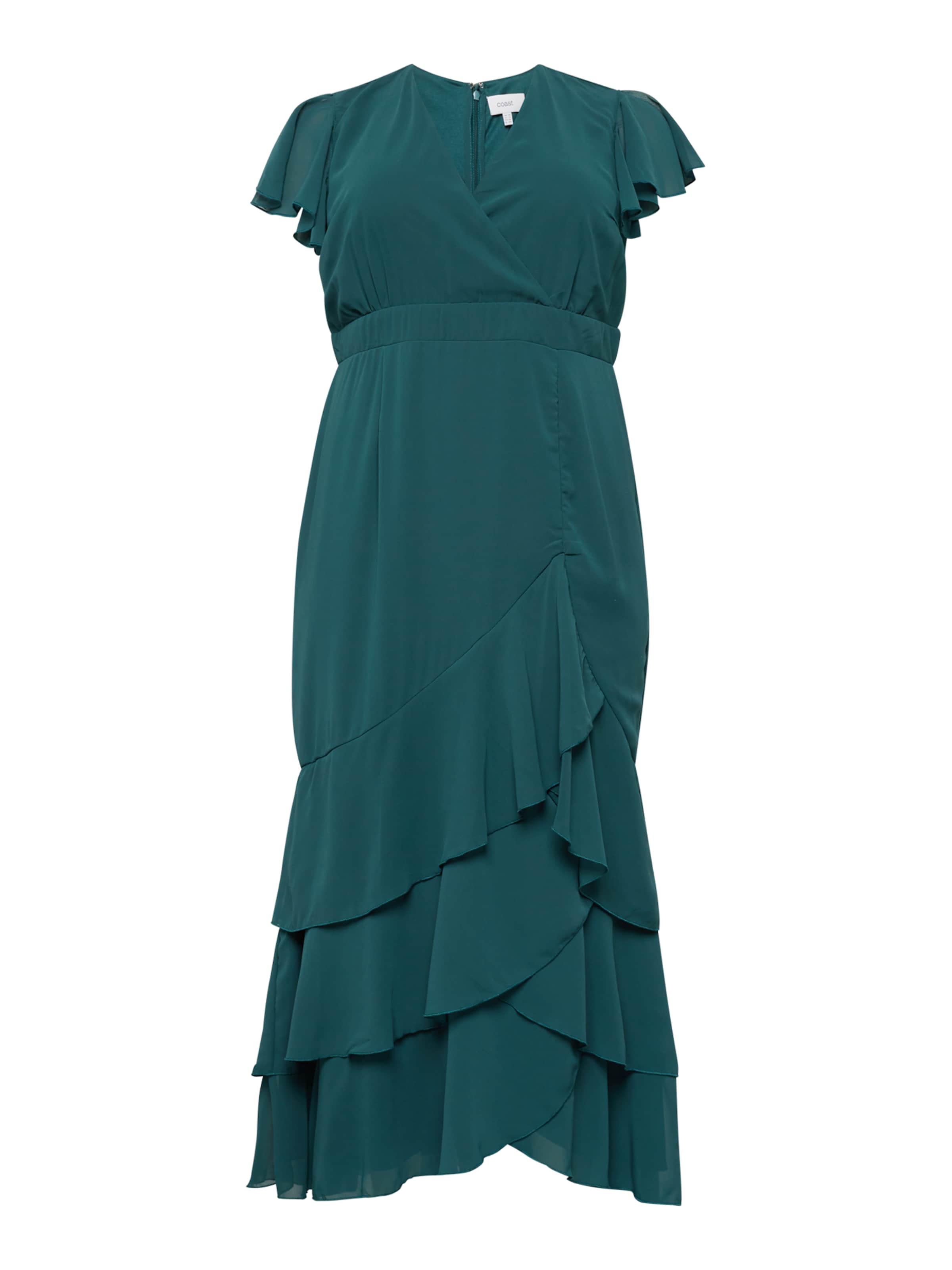 Coast Curve Dress in Green: front