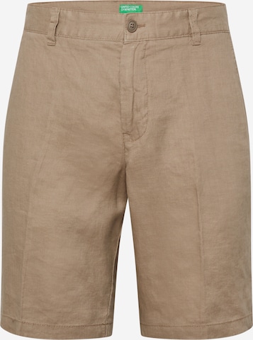 UNITED COLORS OF BENETTON Regular Shorts in Braun: predná strana