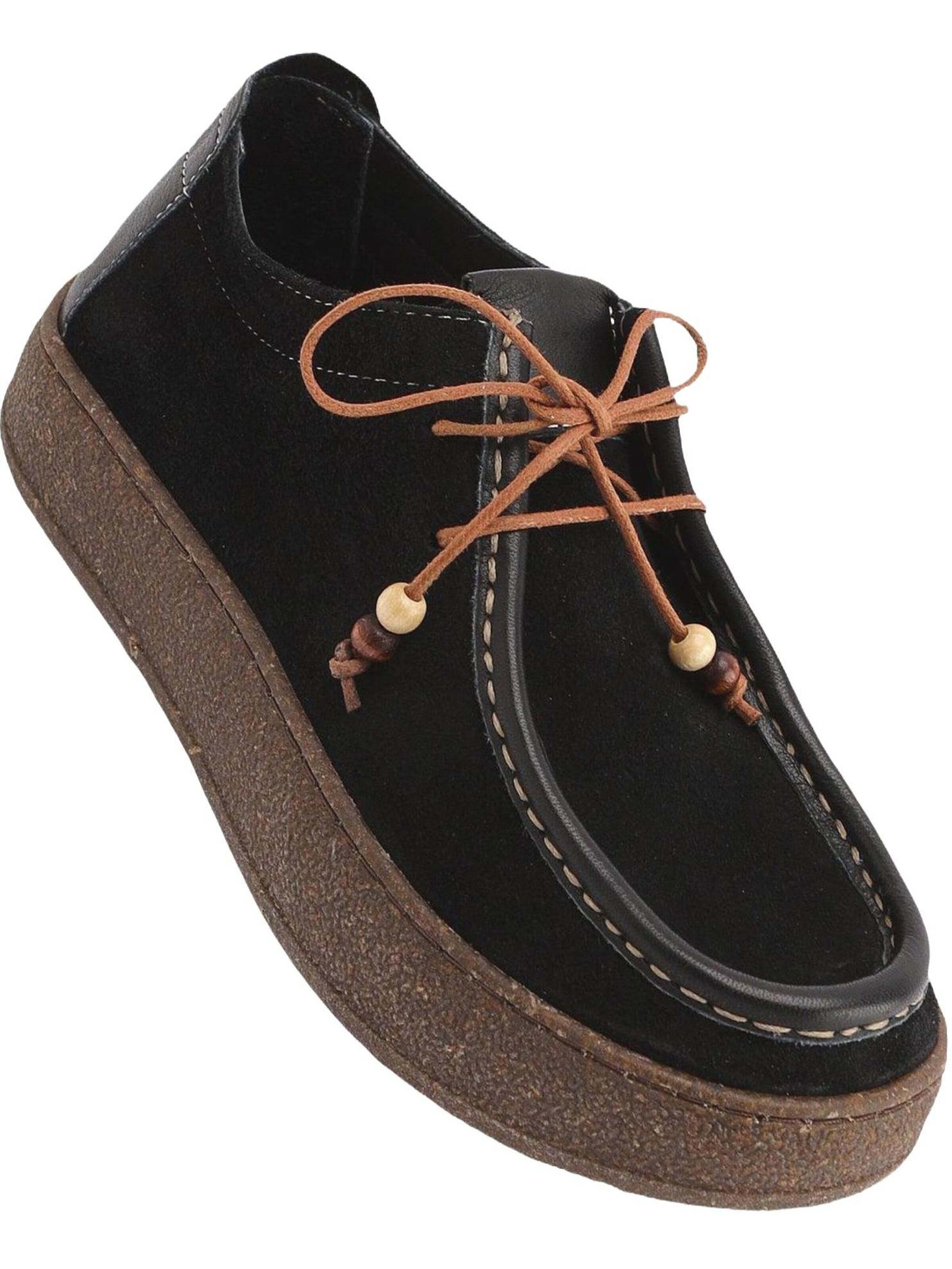 Limoya Schnürschuh 'Freizeitschuhe'‌‌ in 36 in schwarz, Produktansicht