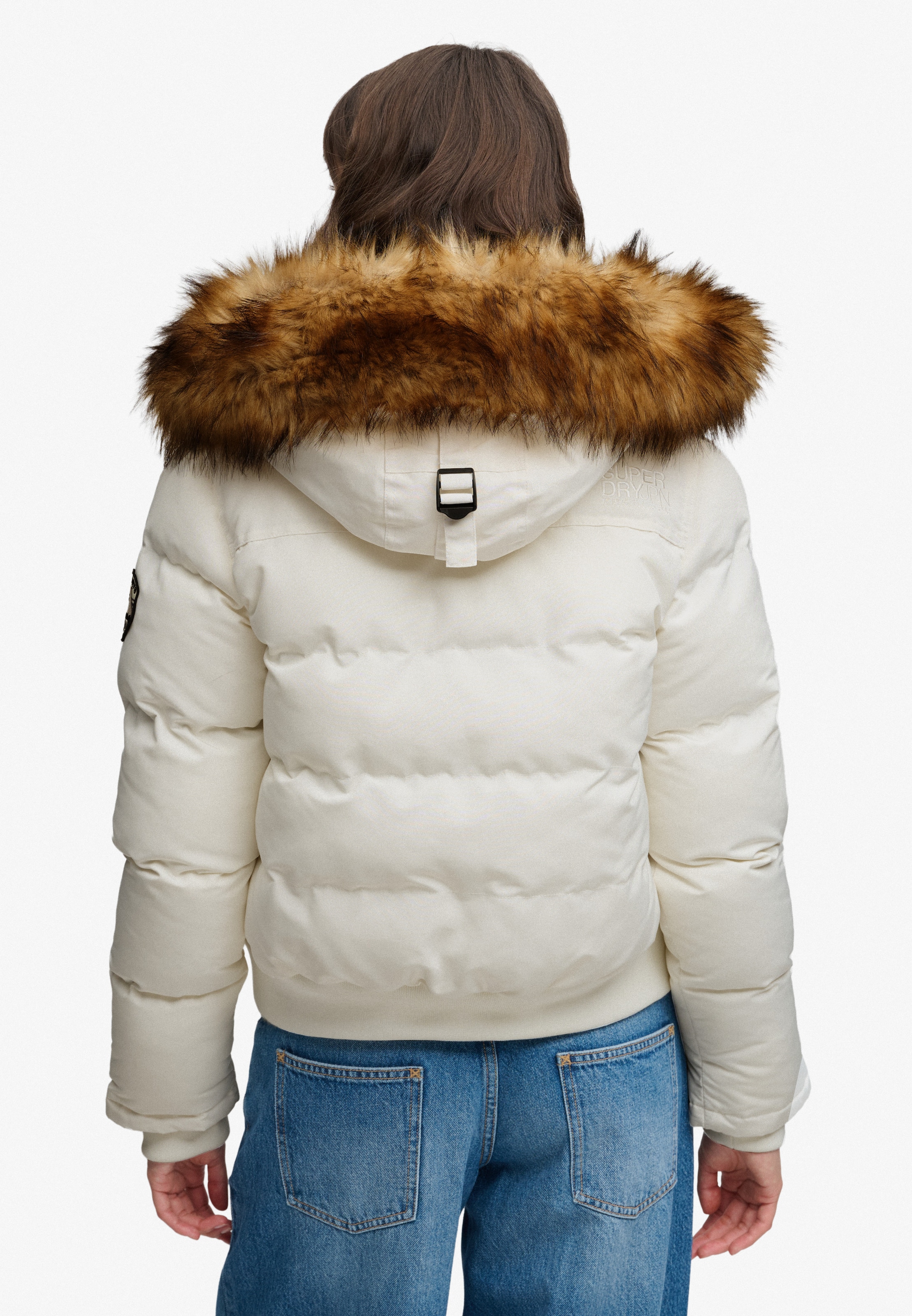 Superdry & Co Winter Jacket 'Everest' in White