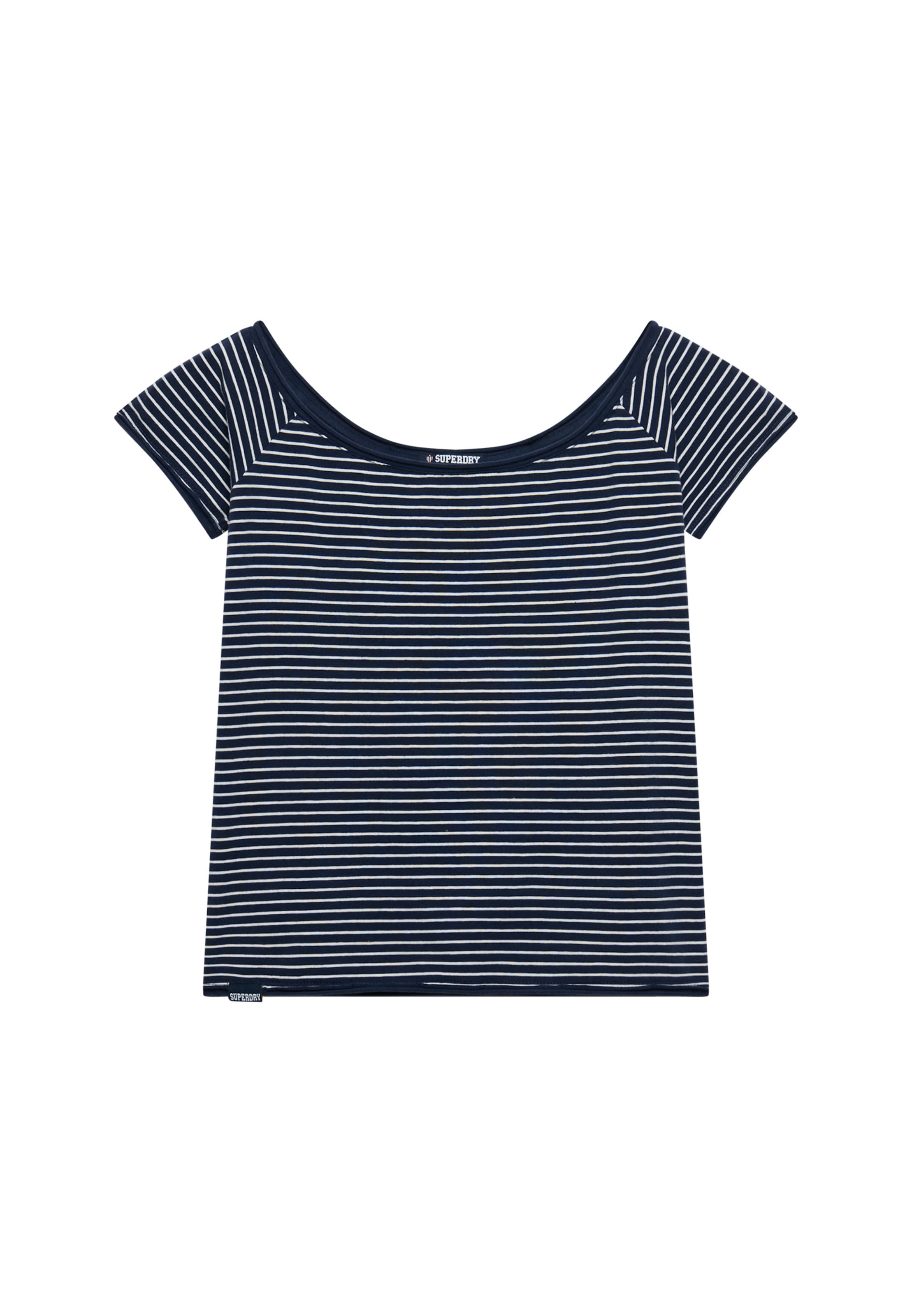Superdry & Co Top in Weiß: Vorderseite