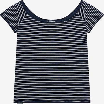 Superdry & Co Top in Weiß: Vorderseite