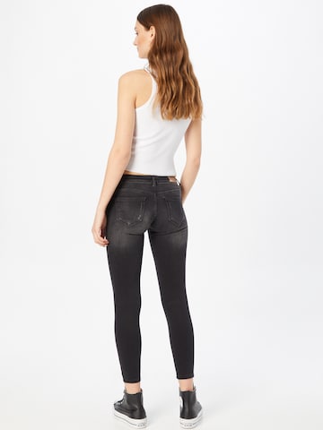 ONLY Skinny Jeans 'CORAL' in Zwart