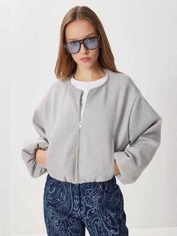 Happiness İstanbul Tussenjas in Grijs