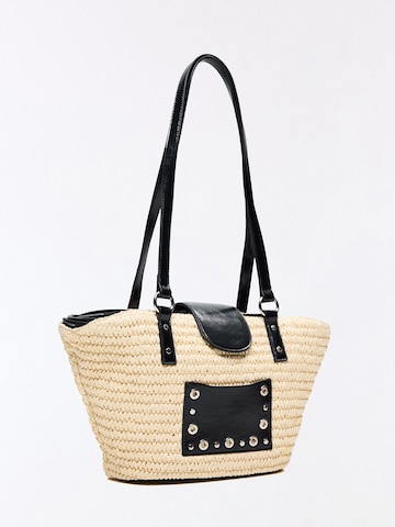 Cabas Bershka en beige
