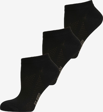 ELBEO Ankle Socks ' 3er-Pack Breathable ' in Blue: front